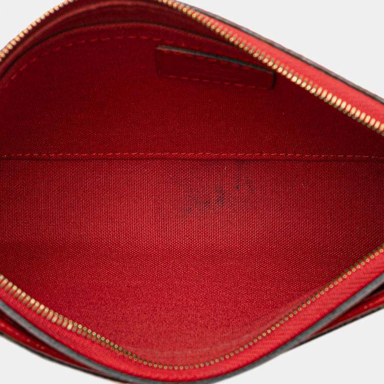 Pre Owned Louis Vuitton Brown Monogram Pallas Clutch