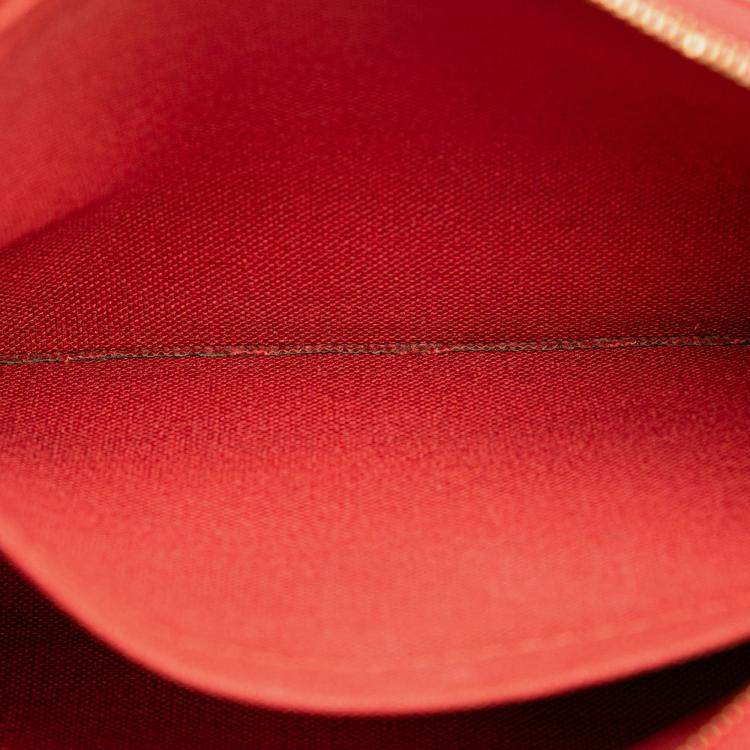 Pre Owned Louis Vuitton Brown Monogram Pallas Clutch