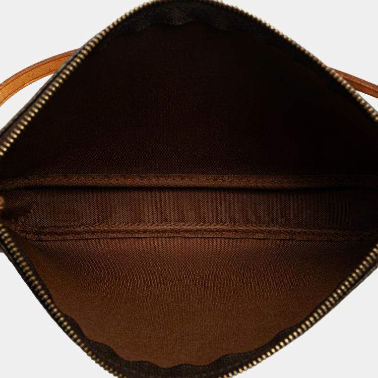مملوكة مسبقًا Louis Vuitton Brown Stephen Sprouse Monogram Graffiti Pochette Accessoires