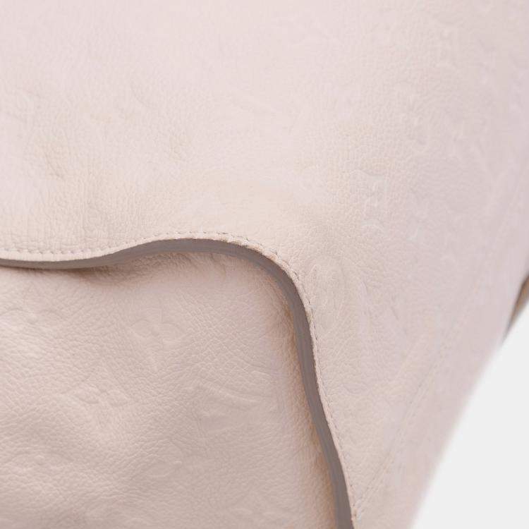 Pre Owned Louis Vuitton Beige Brown Monogram Empreinte Lumineuse PM