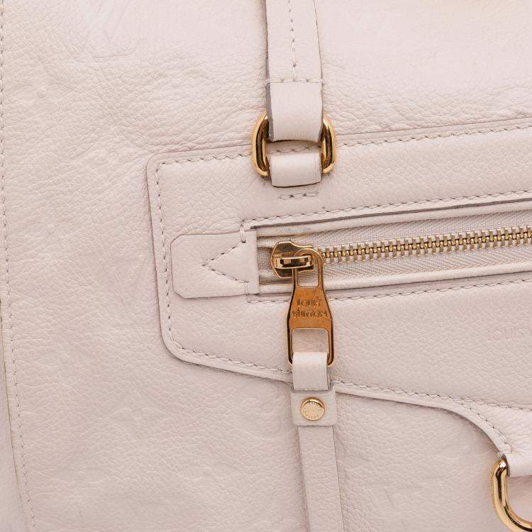 Pre Owned Louis Vuitton Beige Brown Monogram Empreinte Lumineuse PM