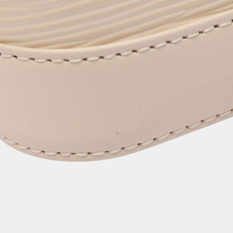 Pre Owned Louis Vuitton Cream Epi Alma BB