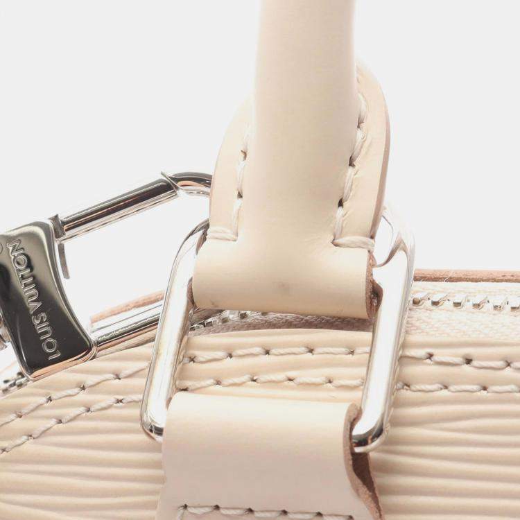Pre Owned Louis Vuitton Cream Epi Alma BB