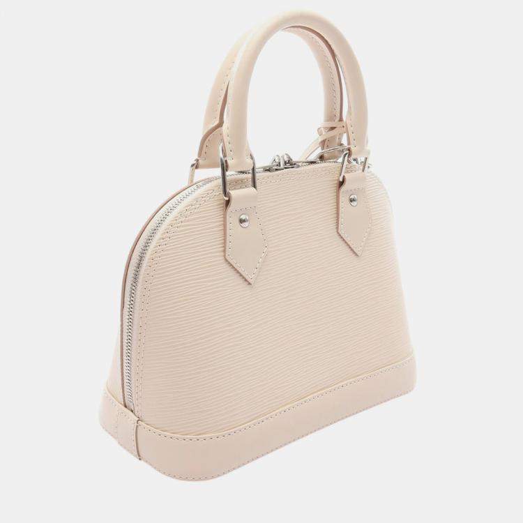 Pre Owned Louis Vuitton Cream Epi Alma BB