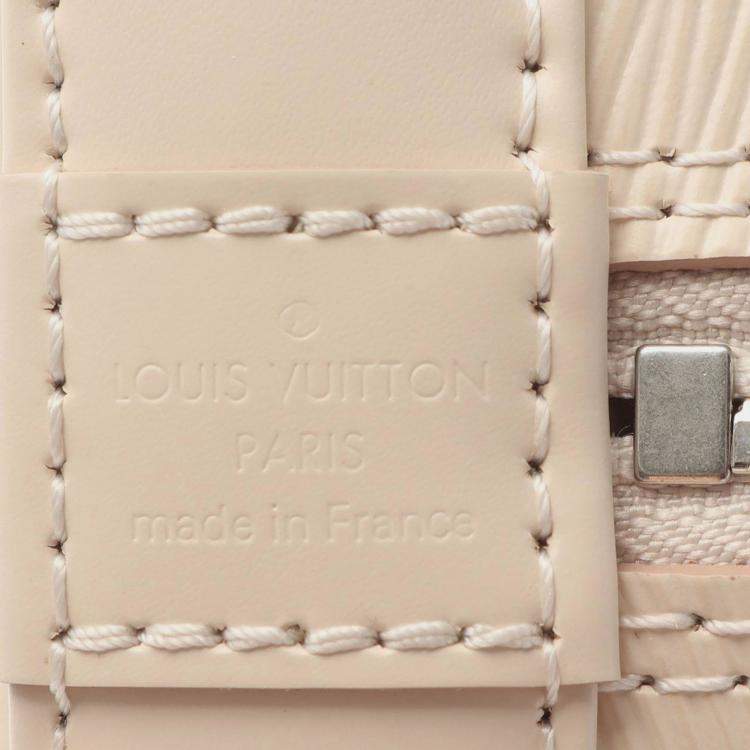 Pre Owned Louis Vuitton Cream Epi Alma BB