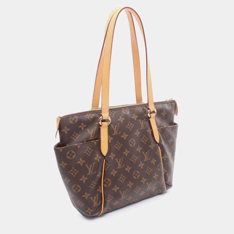 Pre Owned Louis Vuitton Brown Monogram Totally PM