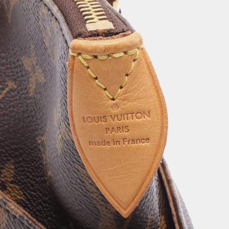 Pre Owned Louis Vuitton Brown Monogram Totally PM