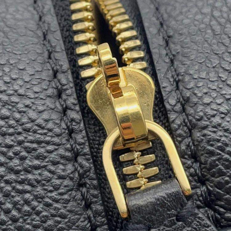 Pre Owned Louis Vuitton Black Monogram Empreinte Leather PM Vanity Bag