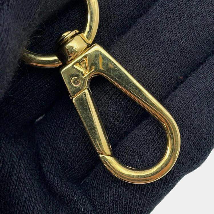 Pre Owned Louis Vuitton Padlock & Go Noir Grained Calf Leather