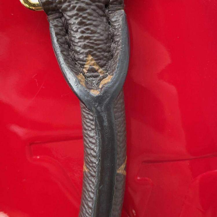 مملوكة مسبقًا Louis Vuitton Alma Scarlet Monogram Vernis Leather Size Bb