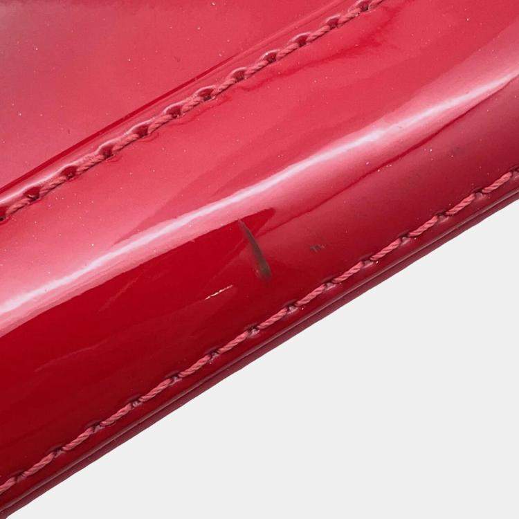 مملوكة مسبقًا Louis Vuitton Alma Scarlet Monogram Vernis Leather Size Bb