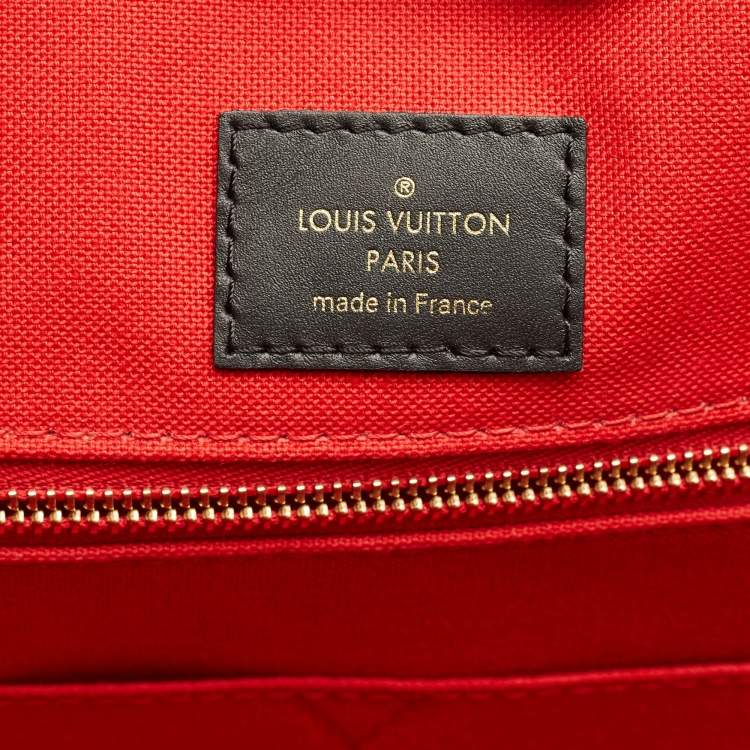 Pre Owned Louis Vuitton Monogram Reverse Giant Canvas OnTheGo GM Bag