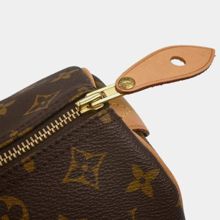 Pre Owned Louis Vuitton Monogram Speedy 30 Handbag M41526 TH0043