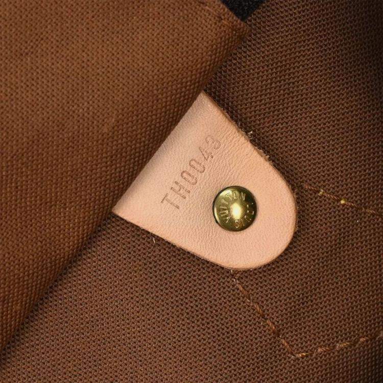 Pre Owned Louis Vuitton Monogram Speedy 30 Handbag M41526 TH0043