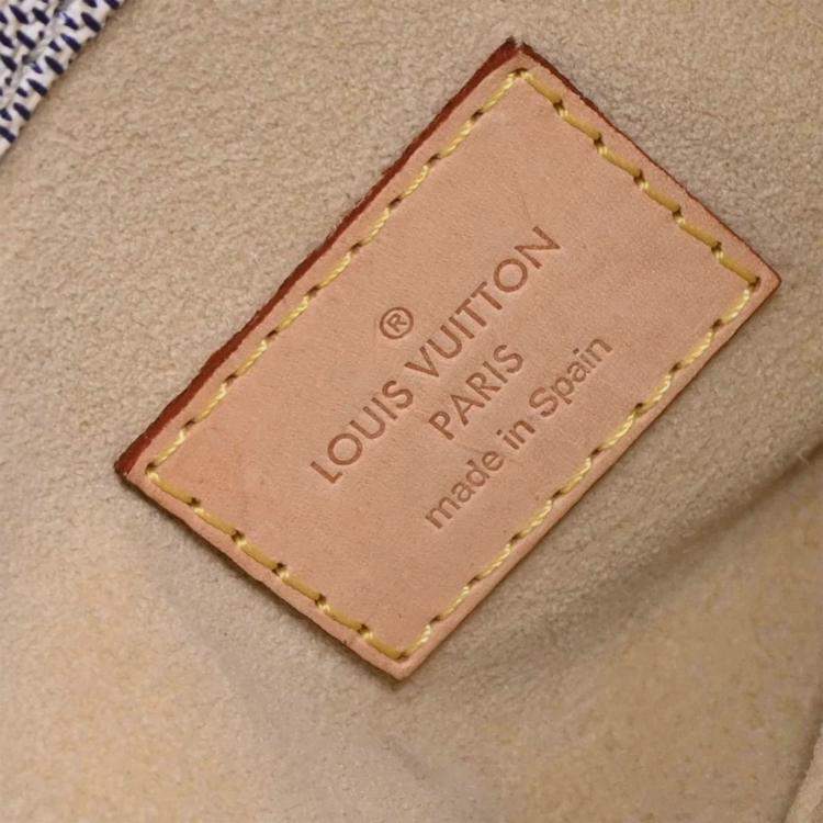 Pre Owned Louis Vuitton Damier Azur Artsy MM Handbag N41174 GT1193