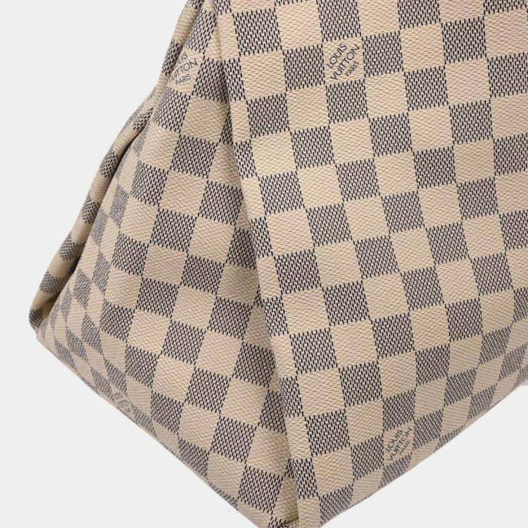 Pre Owned Louis Vuitton Damier Azur Artsy MM Handbag N41174 GT1193