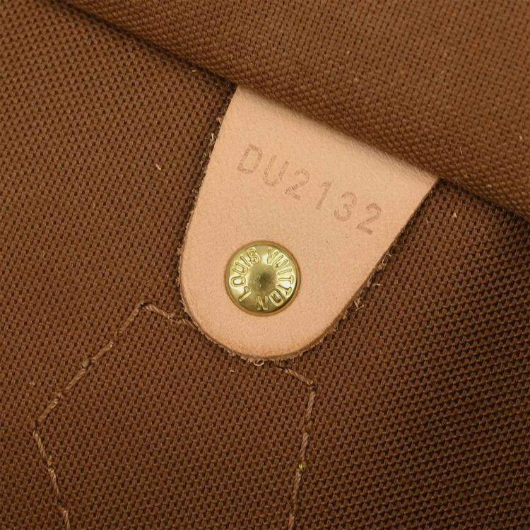 مملوكة مسبقًا Louis Vuitton White Monogram Town Speedy 30 Handbag 