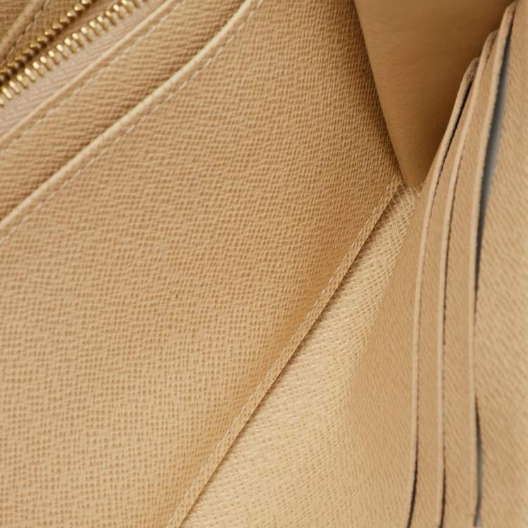 Pre Owned Louis Vuitton Damier Azur Canvas Sarah Wallet