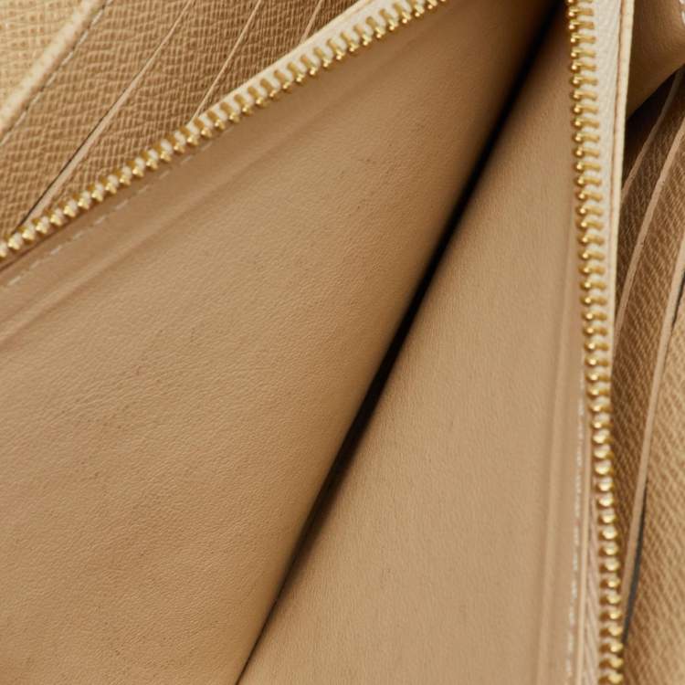 Pre Owned Louis Vuitton Damier Azur Canvas Sarah Wallet