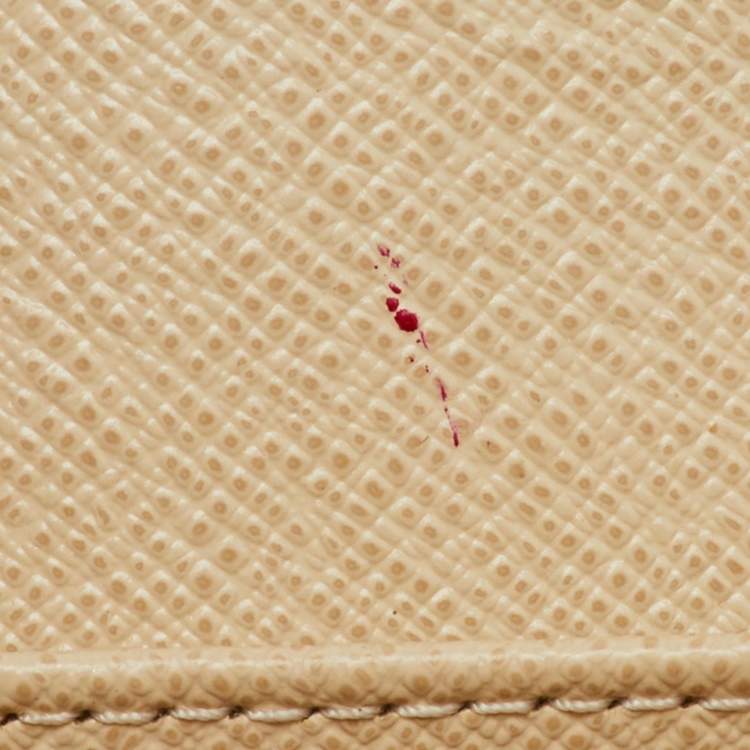 Pre Owned Louis Vuitton Damier Azur Canvas Sarah Wallet