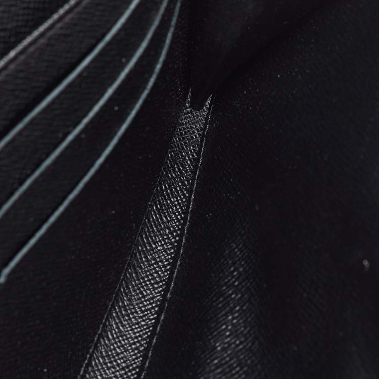 Pre Owned Louis Vuitton Light Denim Epi Leather Sarah Wallet