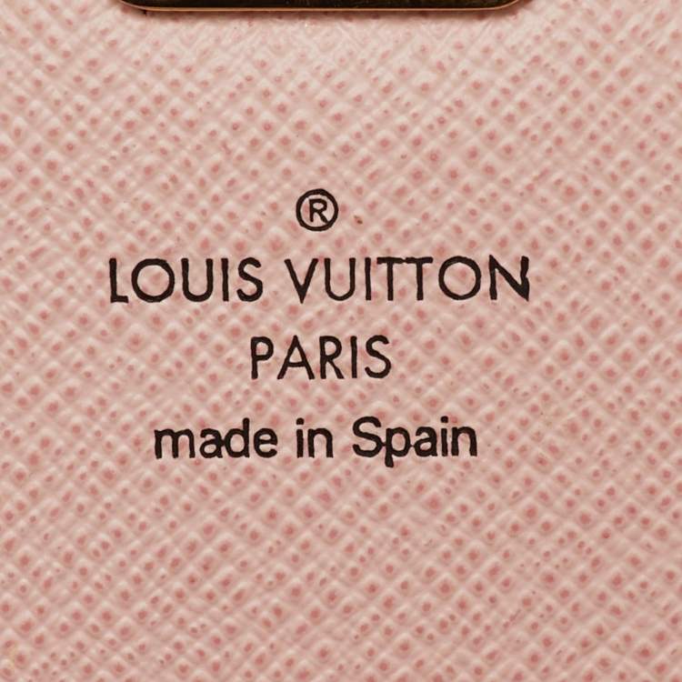 Pre Owned Louis Vuitton Damier Azur Canvas Summer Trunks Sarah Wallet