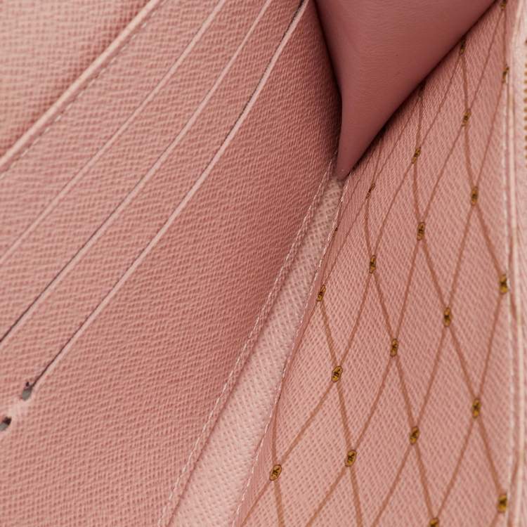 Pre Owned Louis Vuitton Damier Azur Canvas Summer Trunks Sarah Wallet