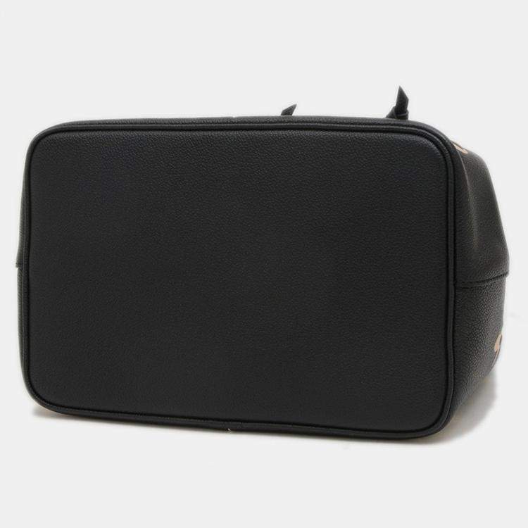 Pre Owned Louis Vuitton Neonoe MM Black Monogram Empreinte Shoulder Bag