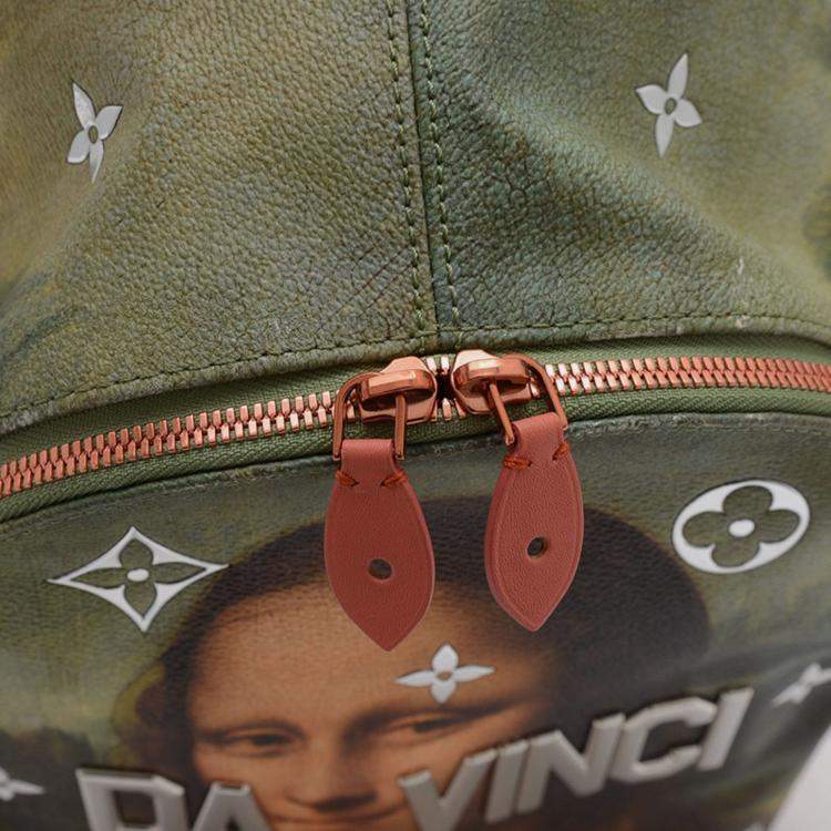 Pre Owned Louis Vuitton Da Vinci Palm Springs Canvas Backpack