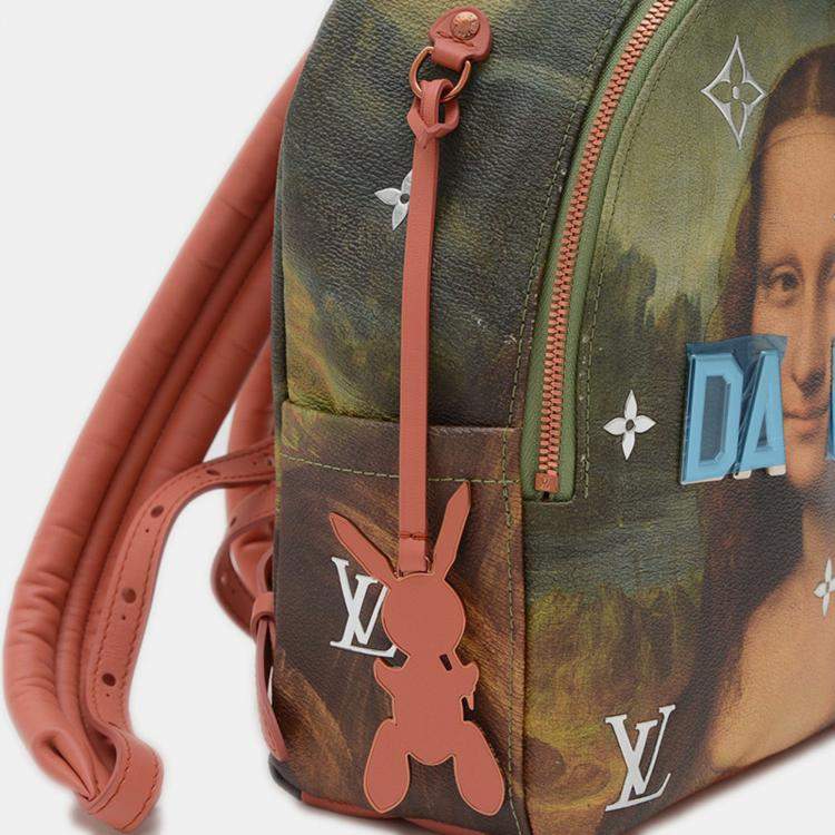 Pre Owned Louis Vuitton Da Vinci Palm Springs Canvas Backpack