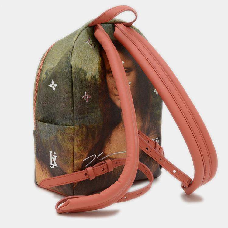 Pre Owned Louis Vuitton Da Vinci Palm Springs Canvas Backpack