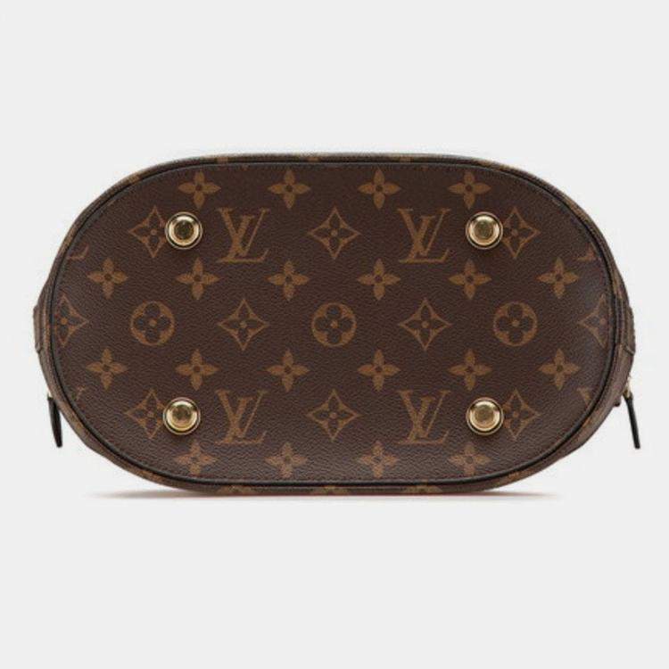 Pre Owned Louis Vuitton Tressage Monogram MM Tote Bag