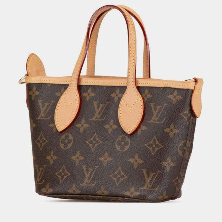Pre Owned Louis Vuitton  Neverfull BB Monogram Brown Shoulder Bag
