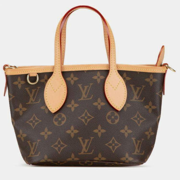 Pre Owned Louis Vuitton  Neverfull BB Monogram Brown Shoulder Bag