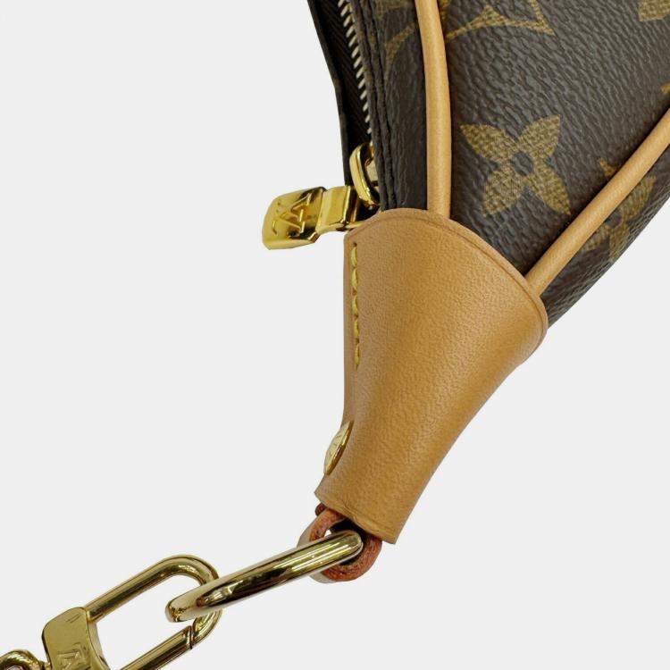 Pre Owned Louis Vuitton Brown Monogram Canvas Loop Shoulder Bag