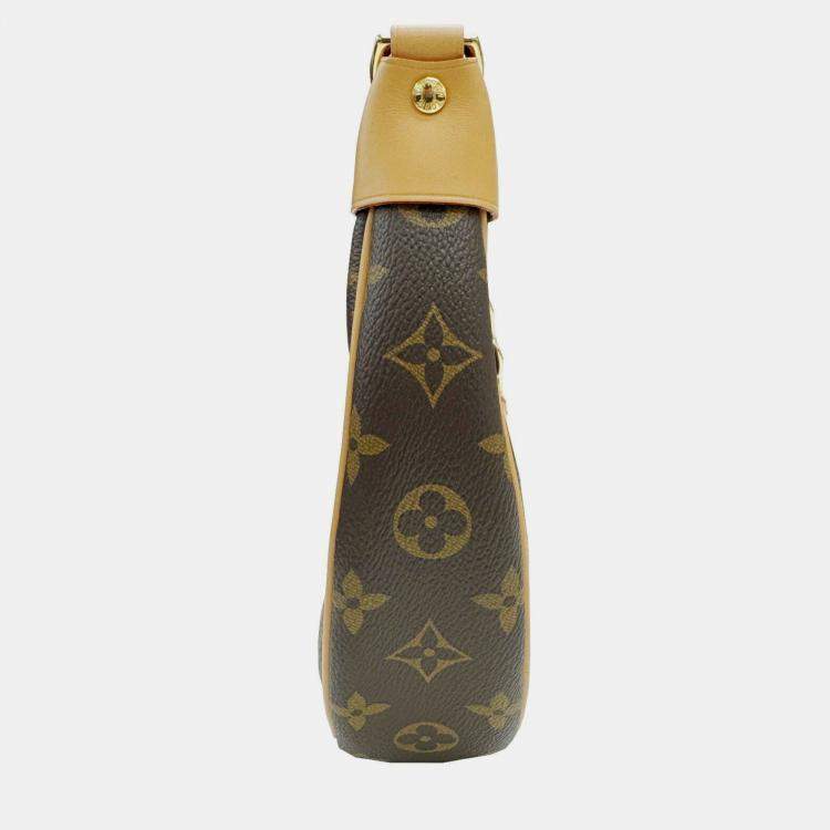 Pre Owned Louis Vuitton Brown Monogram Canvas Loop Shoulder Bag