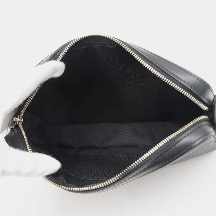 Pre Owned Louis Vuitton Trio Grey Damier Graphite Canvas Shoulder Bag