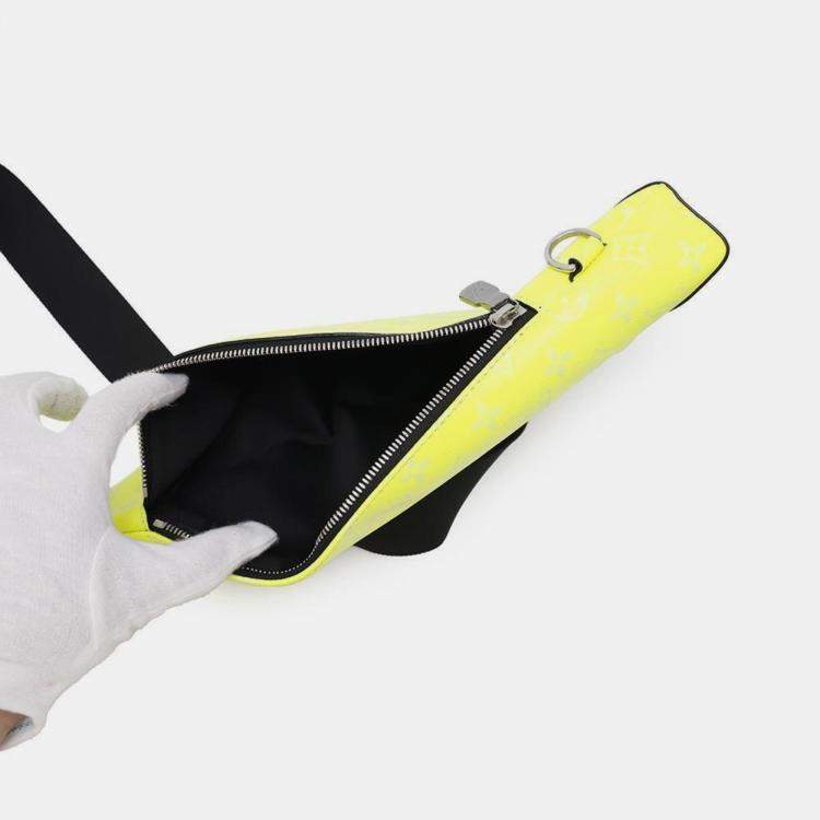 Pre Owned Louis Vuitton Monogram Canvas Yellow Crossbody Bags