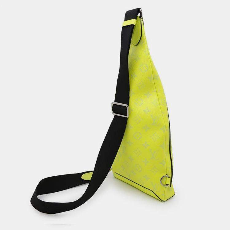 Pre Owned Louis Vuitton Monogram Canvas Yellow Crossbody Bags