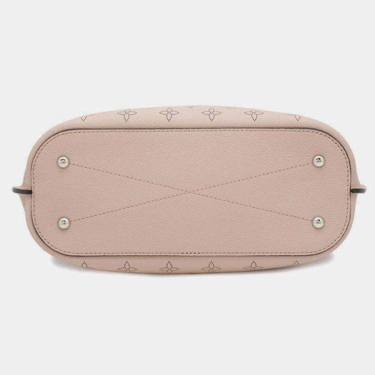 Pre Owned Louis Vuitton Mahina Girolata Pink Monogram Shoulder Bag