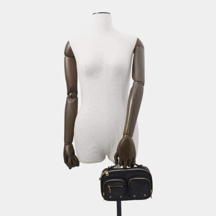 Pre Owned Louis Vuitton Utility Calfskin with Embossed Monogram Crossbody Bag