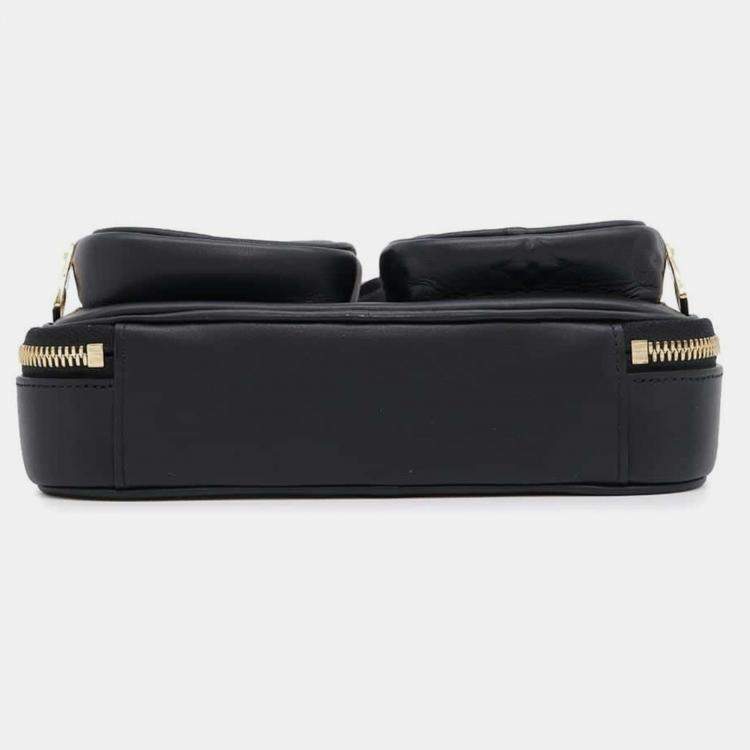 Pre Owned Louis Vuitton Utility Calfskin with Embossed Monogram Crossbody Bag