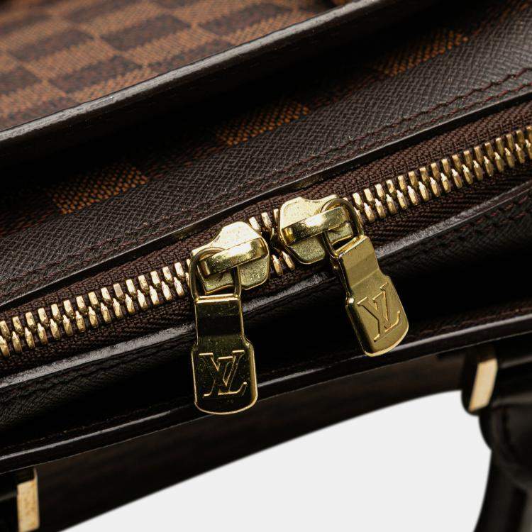 Pre Owned Louis Vuitton Brown Damier Ebene Triana