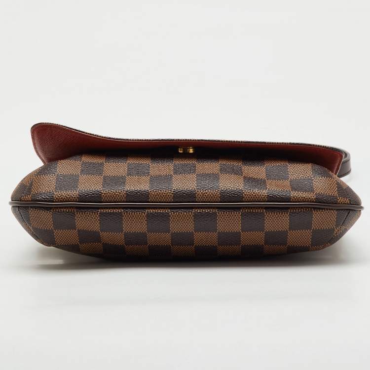 مملوكة مسبقًا Louis Vuitton Damier Ebene Canvas Musette Tango Bag