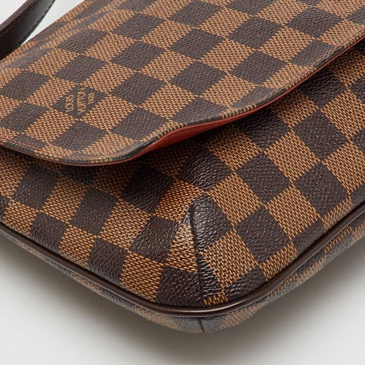 مملوكة مسبقًا Louis Vuitton Damier Ebene Canvas Musette Tango Bag