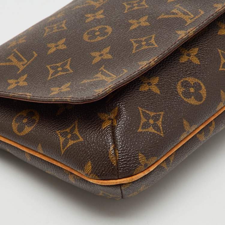 Pre Owned Louis Vuitton Monogram Canvas Musette Tango Bag