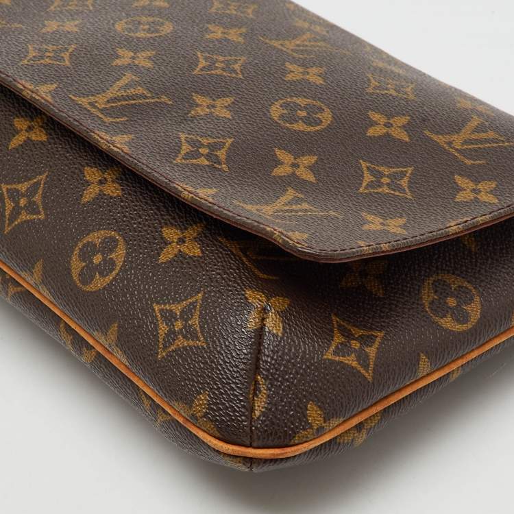 Pre Owned Louis Vuitton Monogram Canvas Musette Tango Bag
