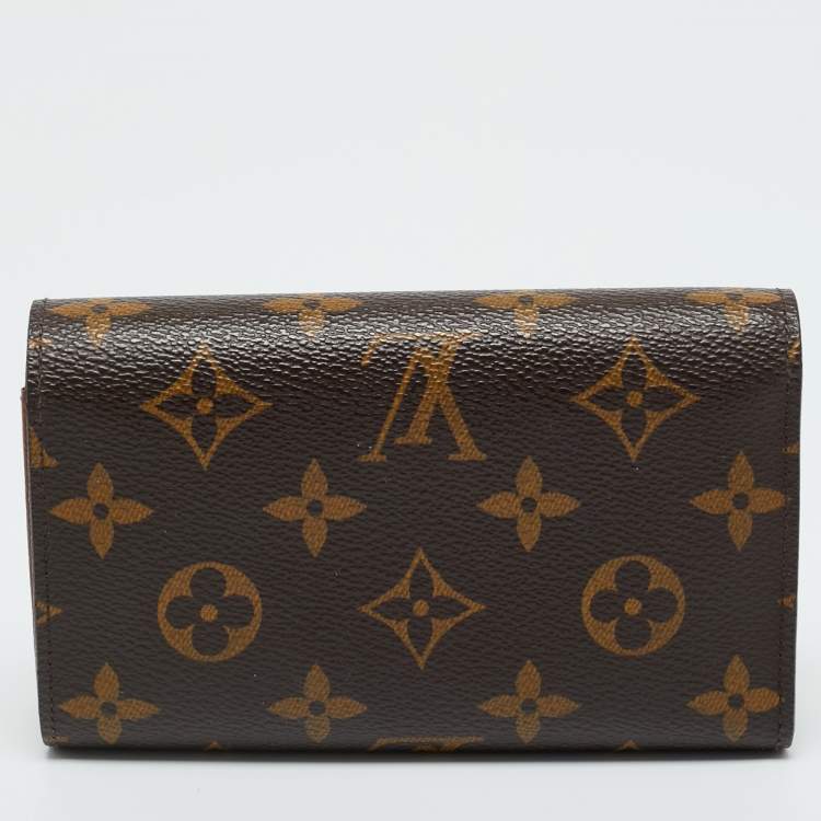 Pre Owned Louis Vuitton Monogram Canvas Porte Monnaie Tresor Wallet