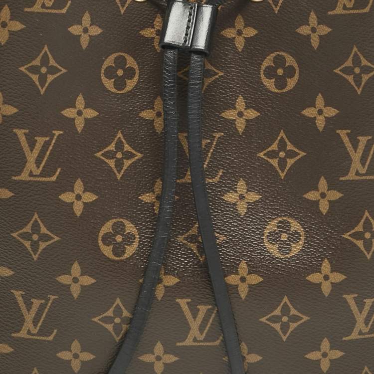 Pre Owned Louis Vuitton Black Monogram Canvas NeoNoe MM Bag
