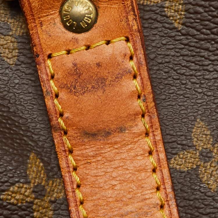 Pre Owned Louis Vuitton Monogram Canvas Keepall Bandoulière 60 Bag